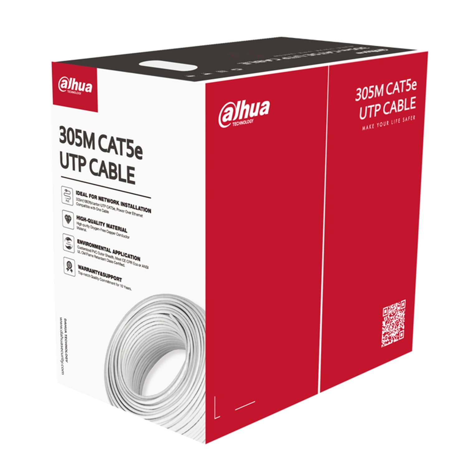 Dahua Dahua DH-PFM920I-5EUN 5e UTP cables 5e network cable 305m