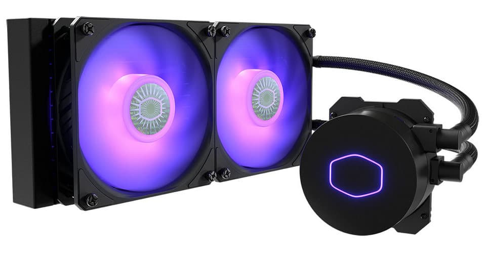 Cooler Master Liquid Cooler ML240L V2 RGBLGA 20xx, 1200, 115xs, AM5/4, AM3+s...RGB LED light