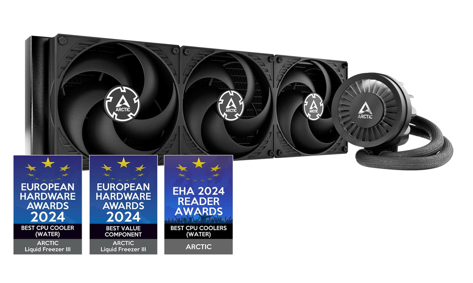 Arctic Freezer III 420 A-RGB (Black)LGA 1851, 1700, AM5/4RGB LED light