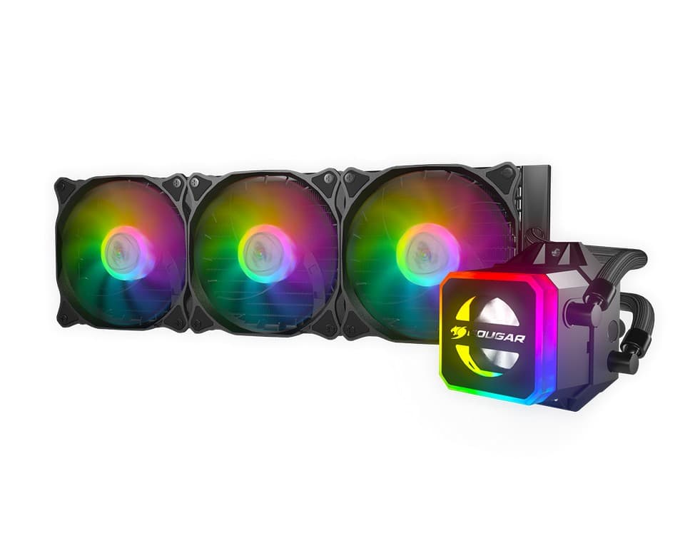 COUGAR HELOR 360LGA 20xx, 1366, 1200, 115xs, 775s, AM5/4, AM3+s...RJB LED light