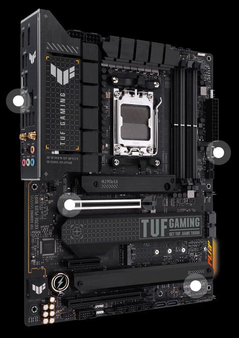 Asus TUF Gaming X670E-Plus WiFi AMD X670 AM5s Ryzen 7000/8000 DDR5 ready