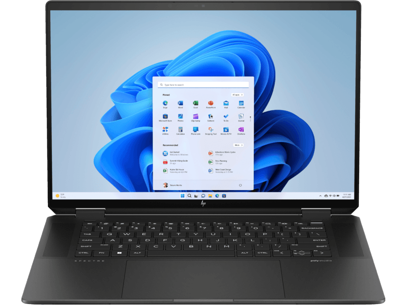 HP Spectre 16x360 (A23WKEA) 16" 2.8K OLED 360° Touch 2880 x 1800 Core Ultra7, 16Gb, 1Tb VGA RTX4050 6Gb