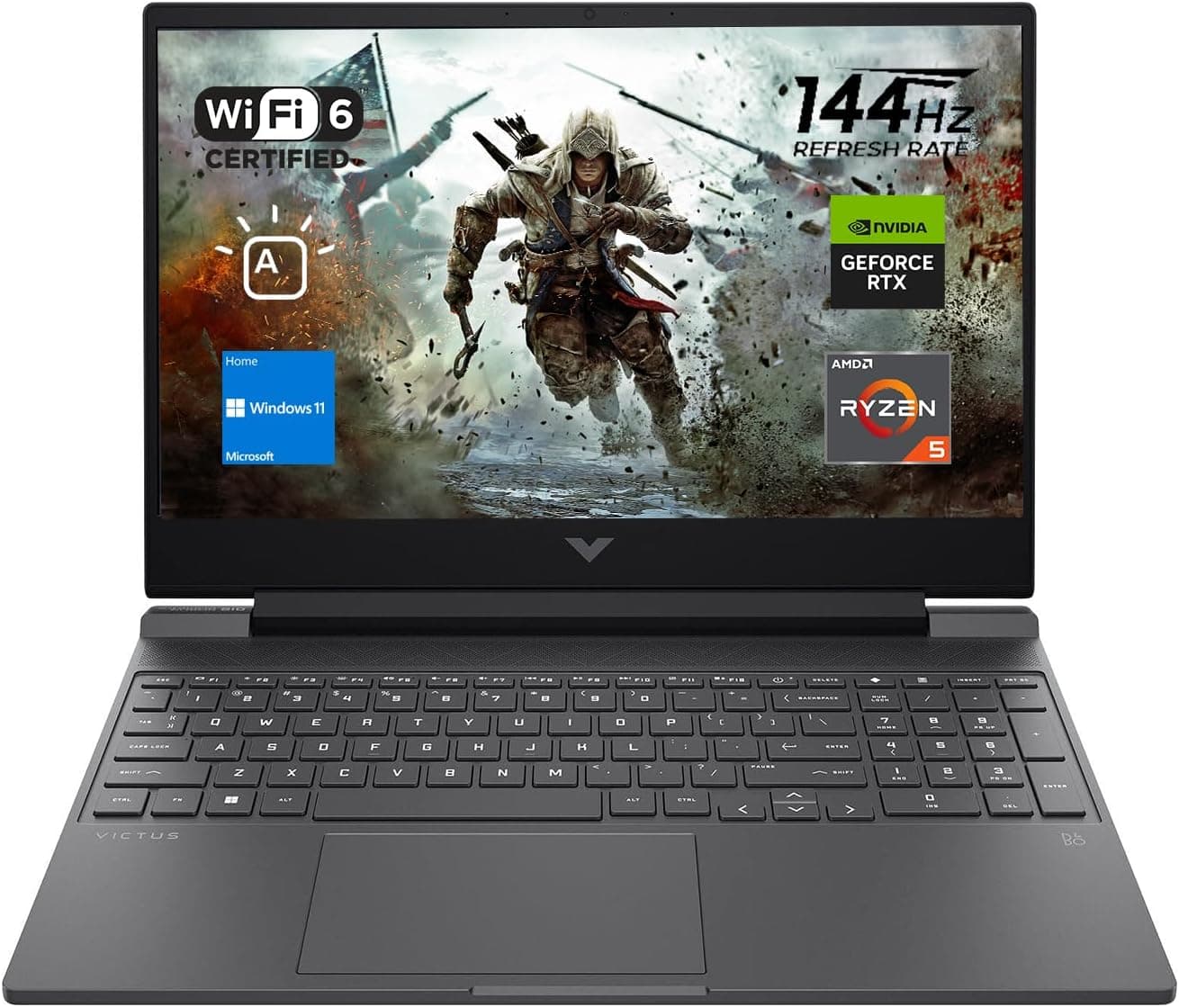 HP VICTUS 15-FA2013DX (B95WHUA) 15.6" Full HD LED 1920 x 1080 i5, 16Gb, 512Gb, VGA RTX3050 6Gb