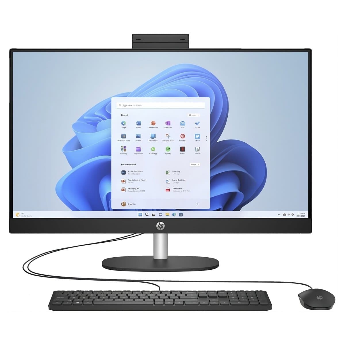 HP All in One 24Maokong 24 (A33D8EA) Full HD 24" Touch