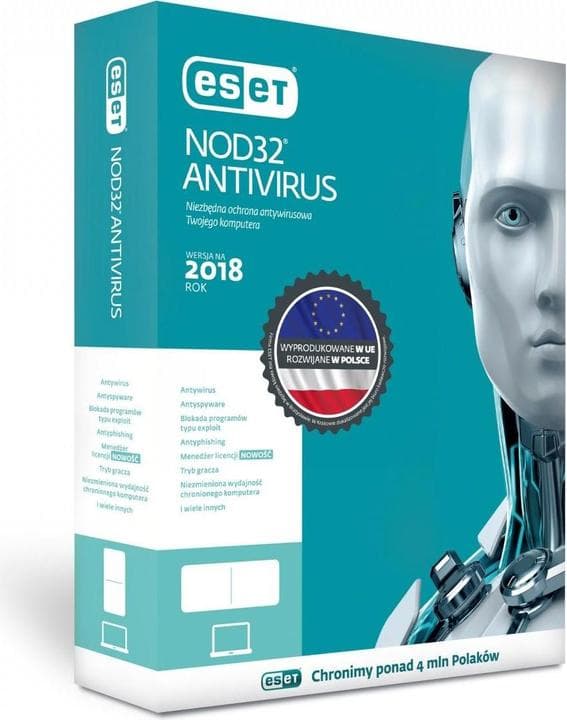 ESET NOD32 Smart Security Renewal Licence 3-Desktop, 1 year Base Antivirus + Firewall Renewal license