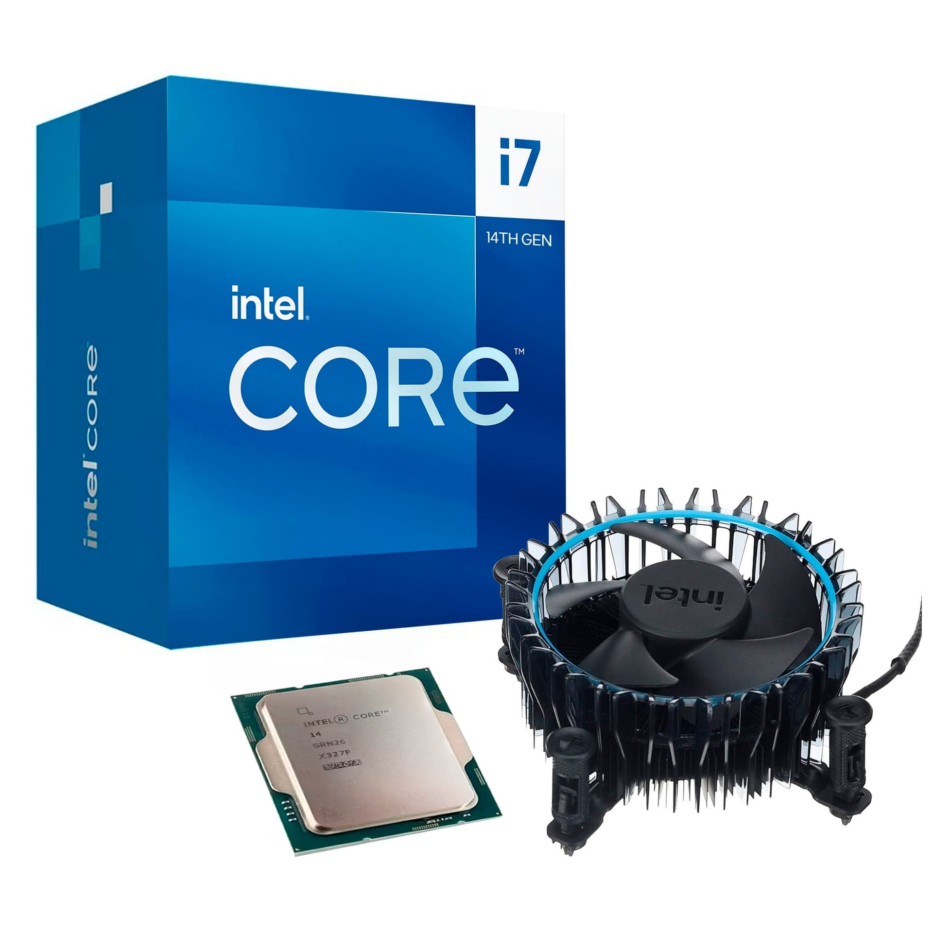 Intel Core i7-14700 up to 5.4 GHz Intel i7-14700 LGA1700 L3 33Mb 2.1-5.3 GHz P Cores1.5-4.2 GHz E Cores