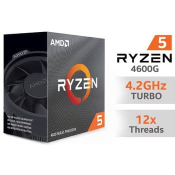 AMD Ryzen 5 4600G 3.7~4.2GHz L3 16Mb 64bit AM4s