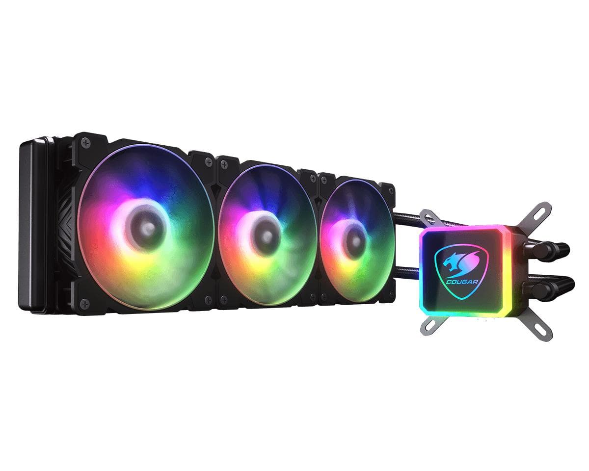 COUGAR POSEIDON GT 360LGA 20xx, 1366, 1200, 115xs, 775s, AM5/4, AM3+s...RJB LED light