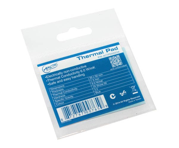 Thermal pad ACTPD00001A 50*50*0.5 mm