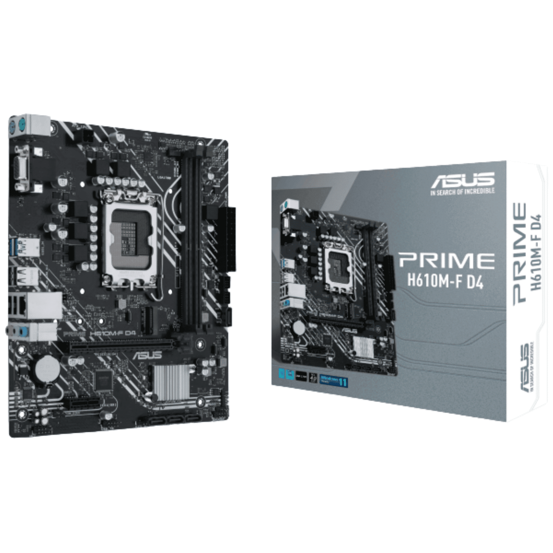 Asus Prime H610M-R D4 iH610 1700s DDR4 ready