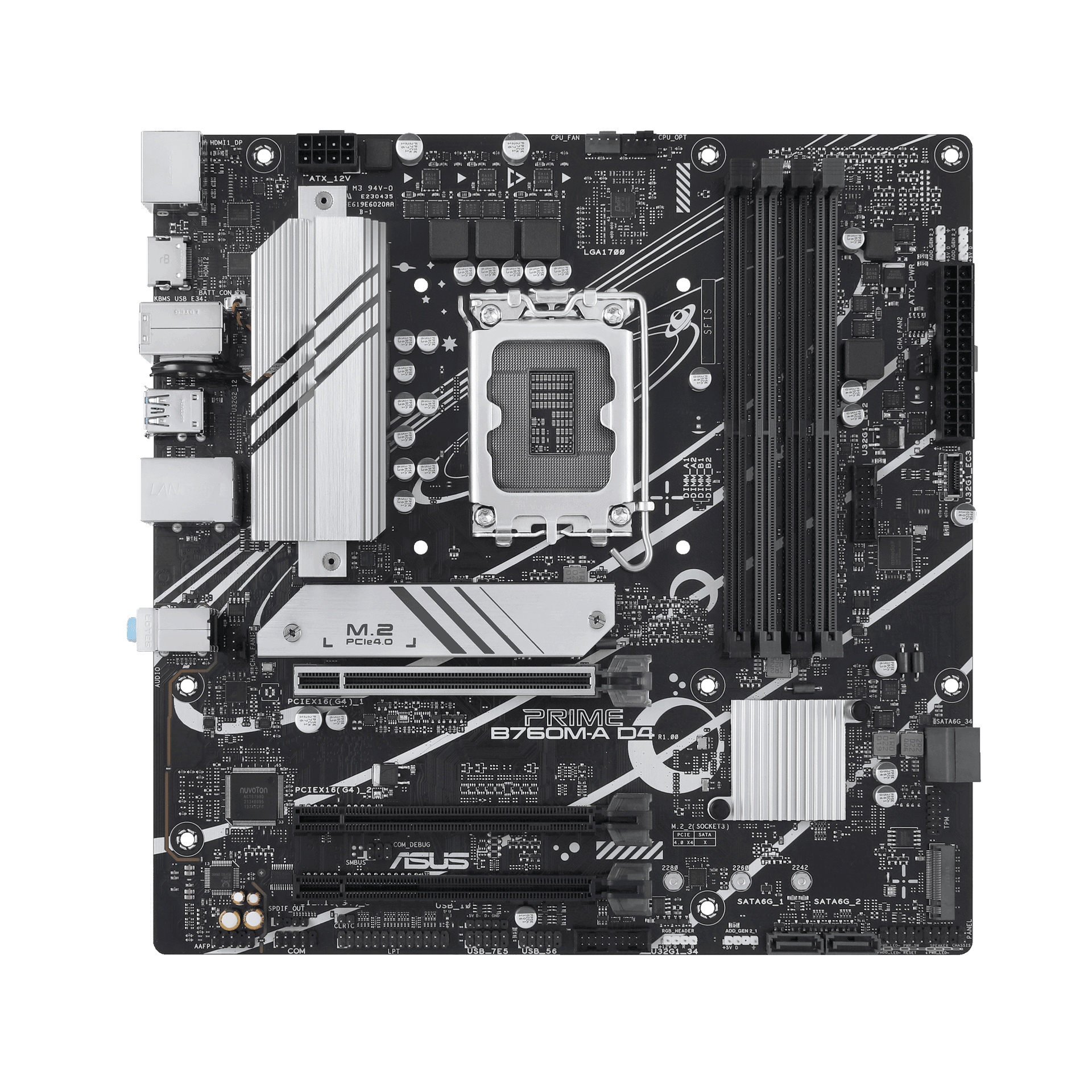 Asus Prime B760M-A D4 iB760 1700s DDR4 ready