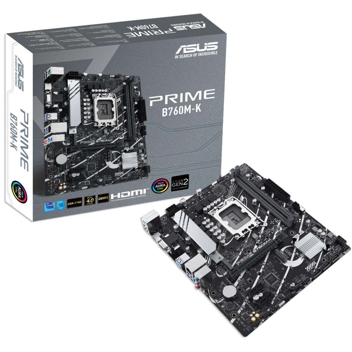 Asus Prime B760M-K iB760 1700s DDR5 ready