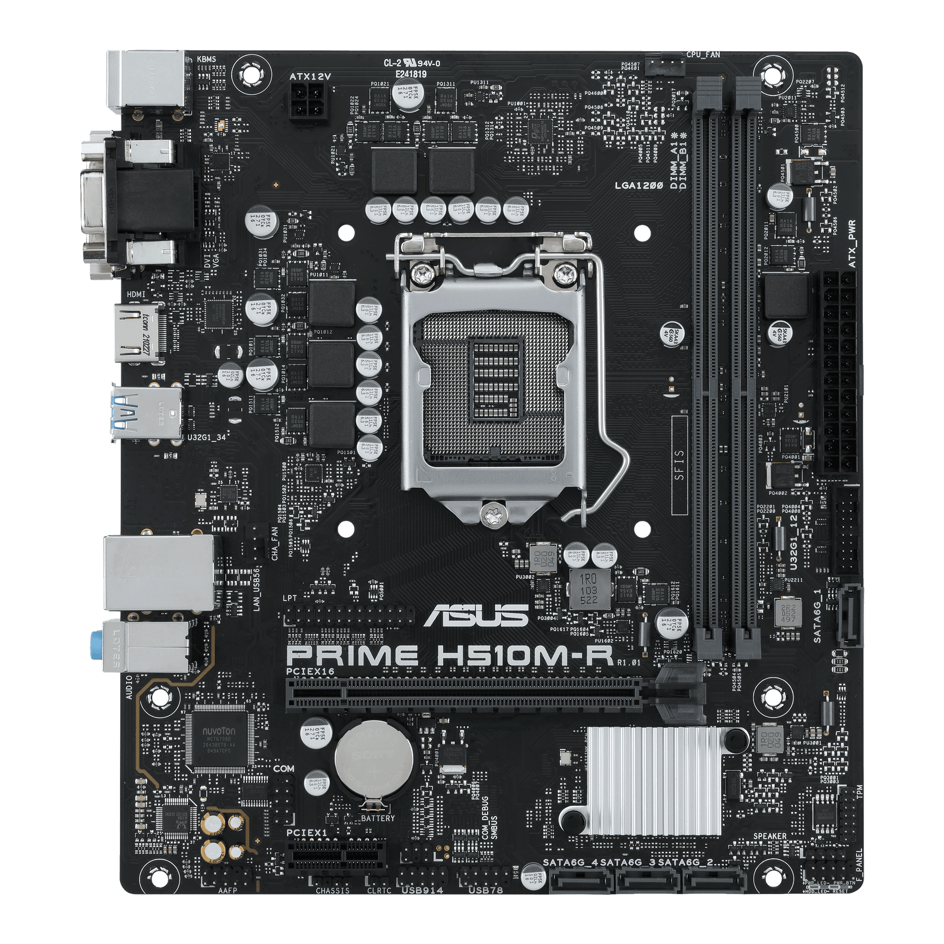 Asus Prime H510M-R SI iH510 1200s