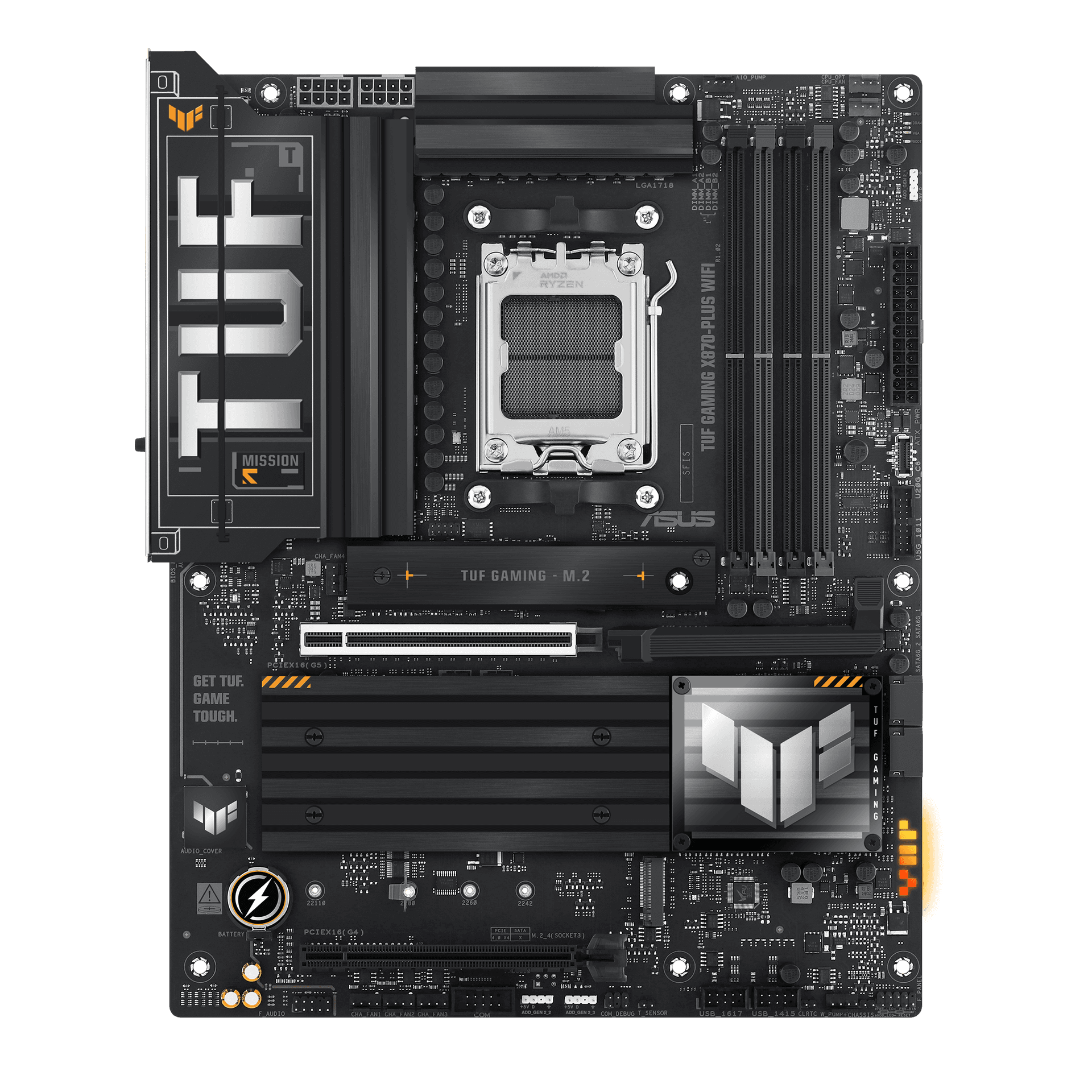 Asus TUF Gaming X870-Plus WiFi AMD X870 AM5s Ryzen 9000/8000/7000 DDR5 ready