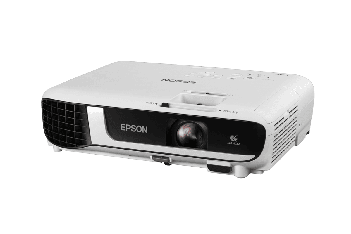 Epson EB-W51 3LCD, WXGA (1280 x 800), VGA (640 x 480) to WUXGA (1900 x 1200)