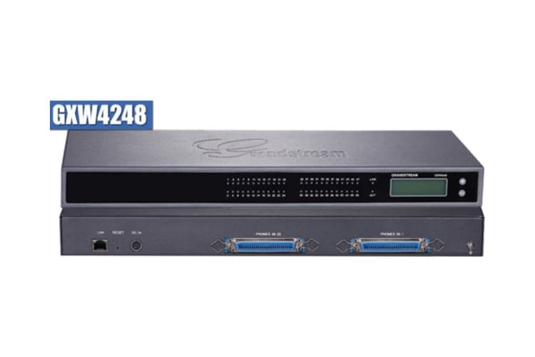 Grandstream GXW4248 VoIP Gateway48 FXS, 1Gbts portsCompatible with most modern IP-PBX