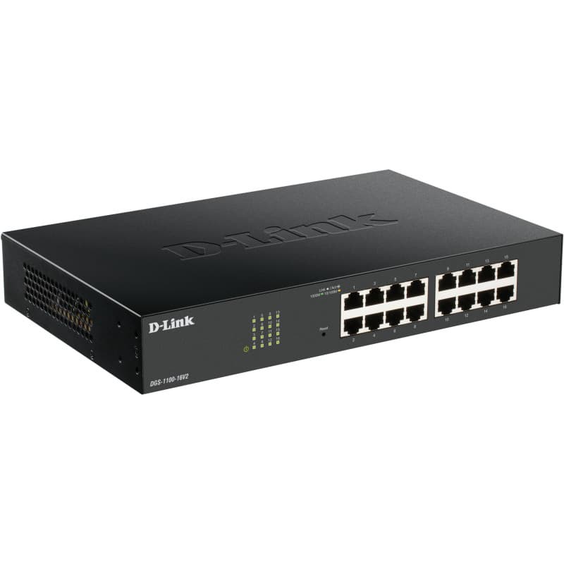 D-link DGS-1100-16V2 10/100/1000 16 port L2 Managed Switch