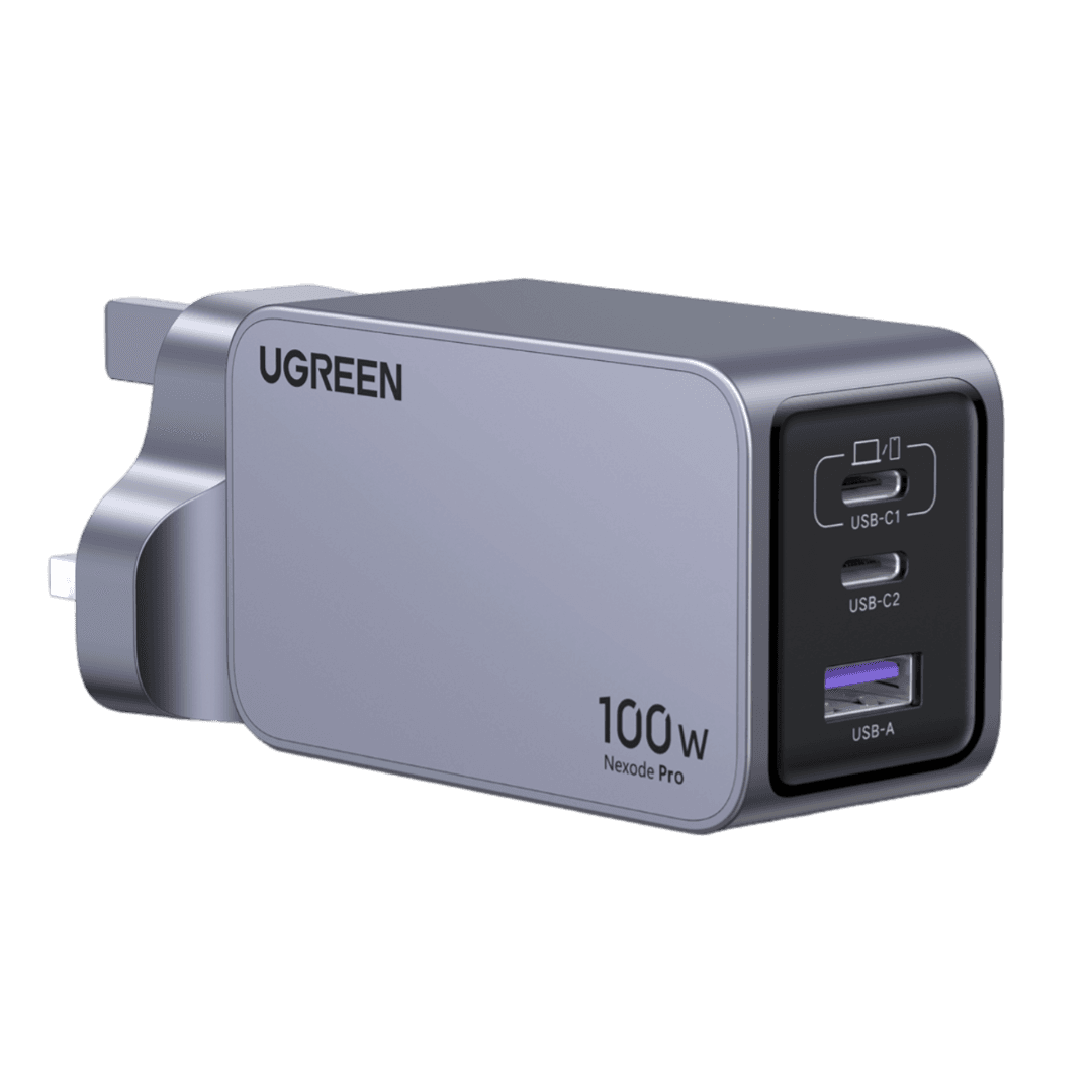 UGREEN Nexode Pro 100W Charger EU (90575) 220V to 3 USB-C and one USB-A 5V 100Wt Charger