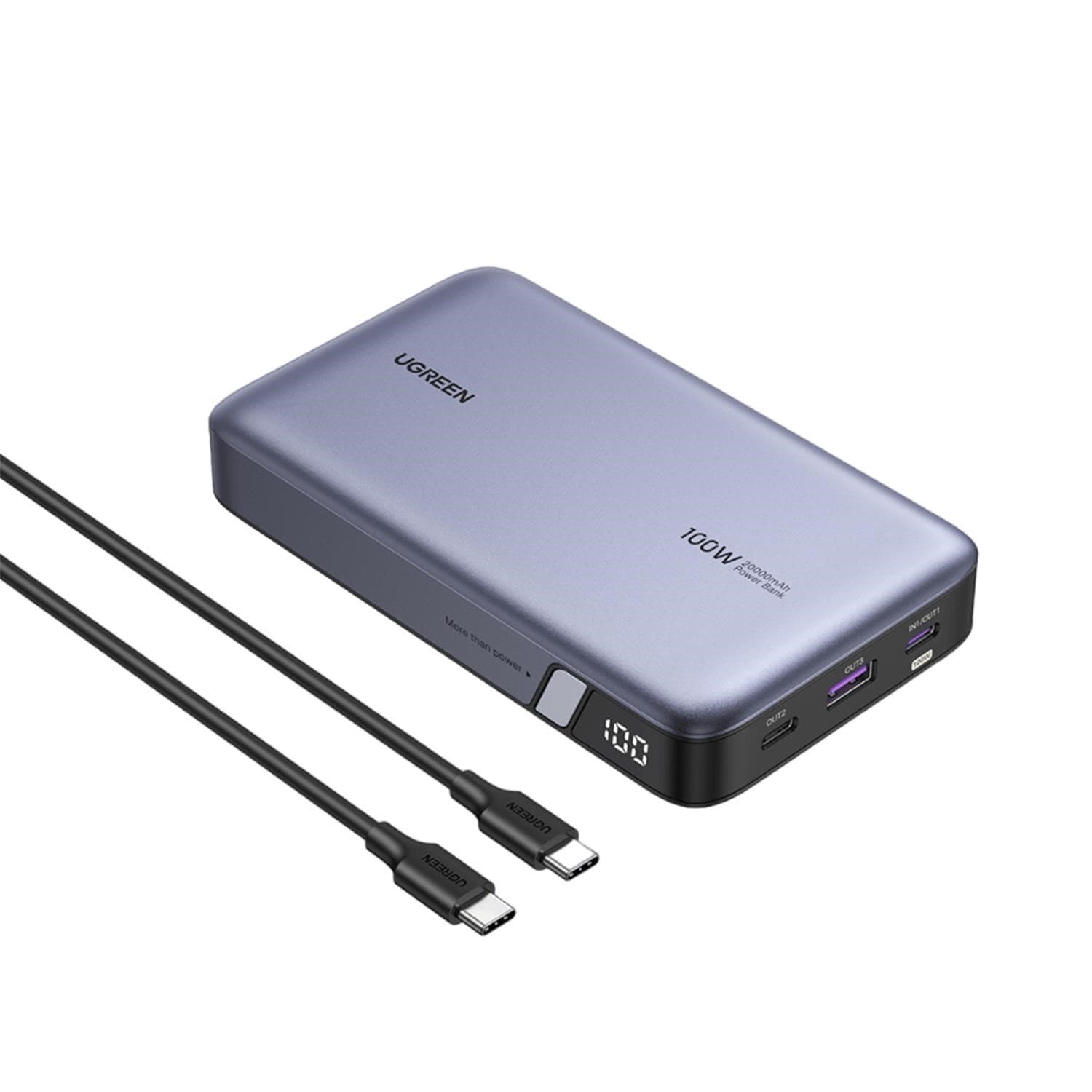 UGreen 100W Power Bank (25188) Power bank 20000mAh 100Whfor Notebooks and more