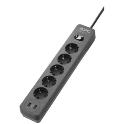 APC PME5U2B-RS network filter 5 sockets (վարդակ)