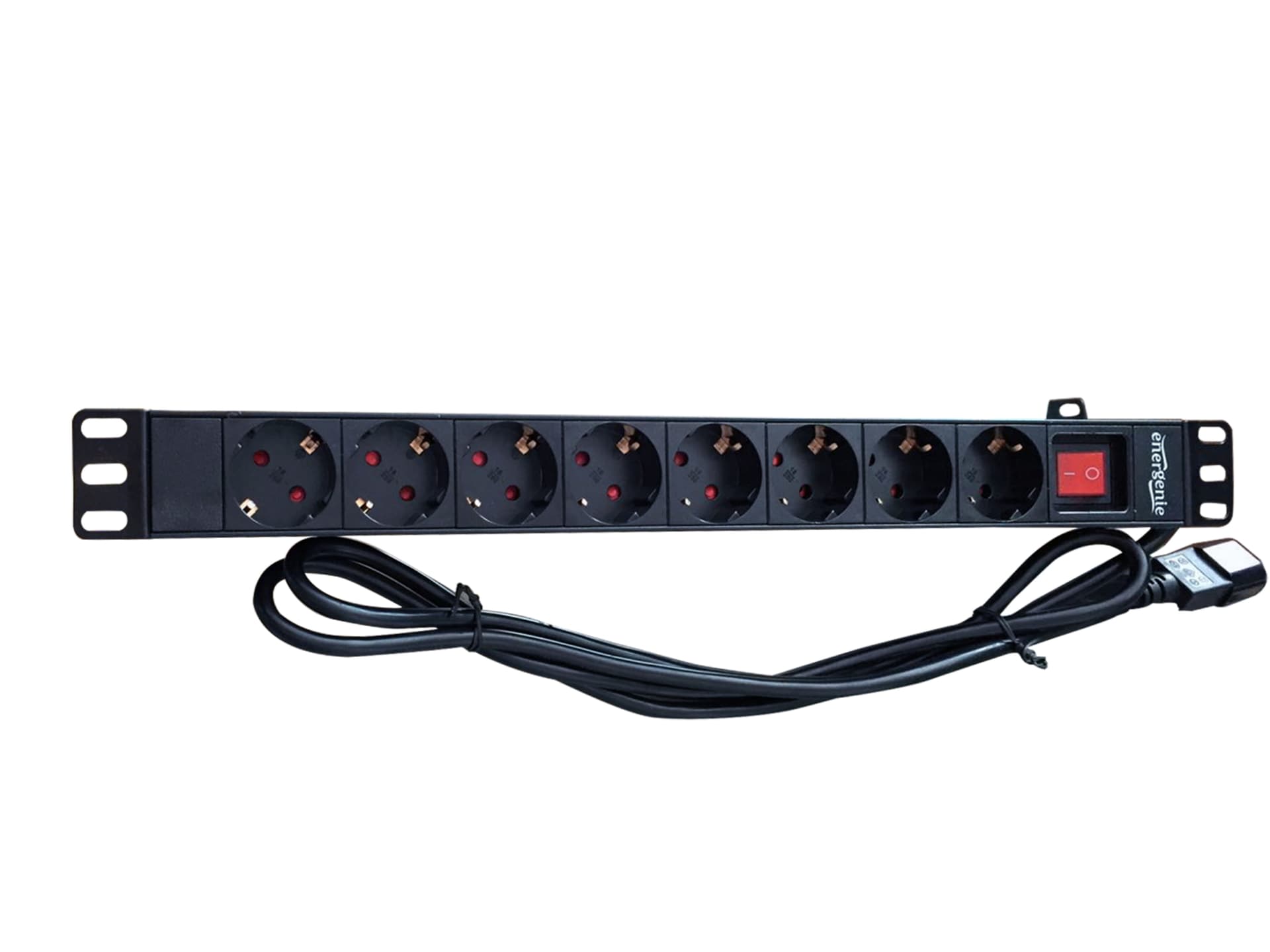 Gembird EG-PDU-014 rack mount PDU 8 sockets 1U