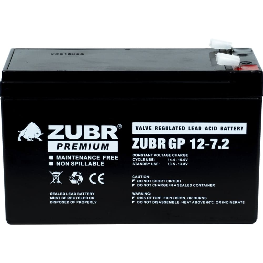 UPS Battery Zubr 12V 7.2Ah