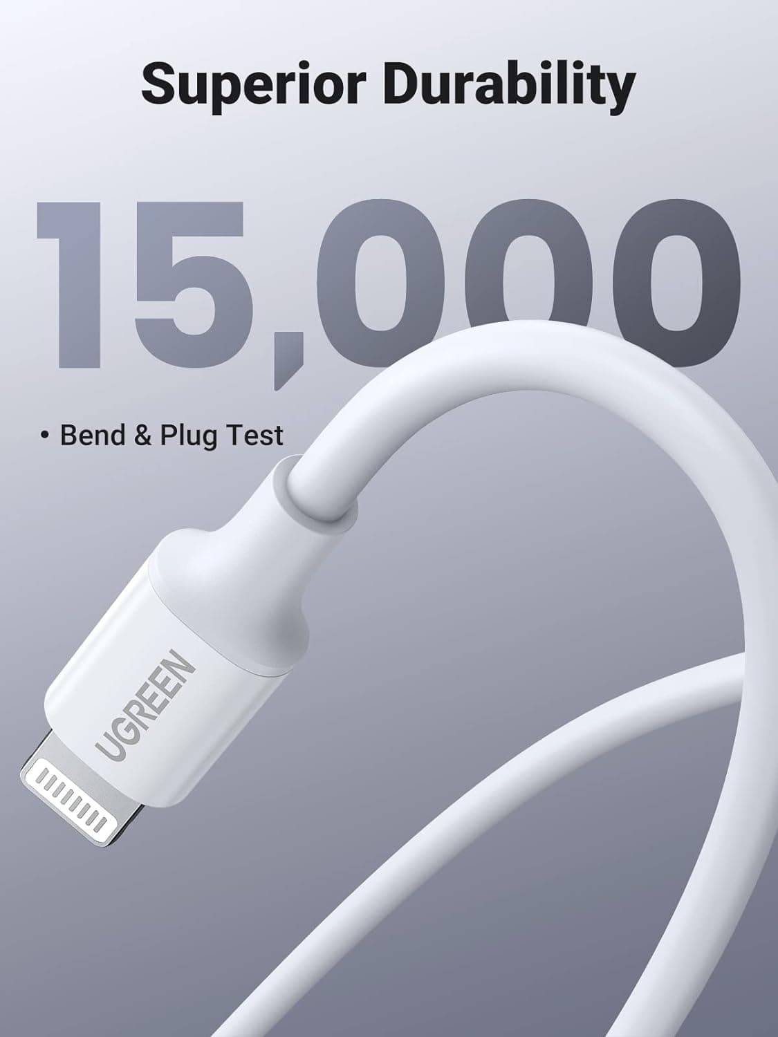 UGreen 60749 USB Type-C M - LM cable 2m