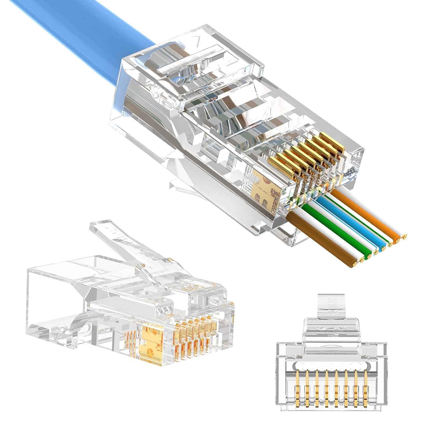 Connector RJ45 (pack) 5e network connector