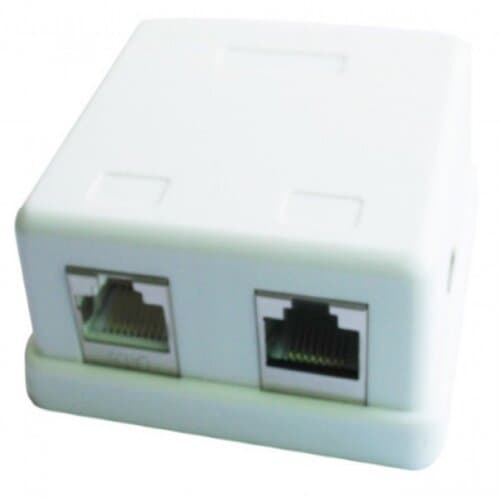 Wall outlet NCAC-HS-SMB2 Wall outlet 2port