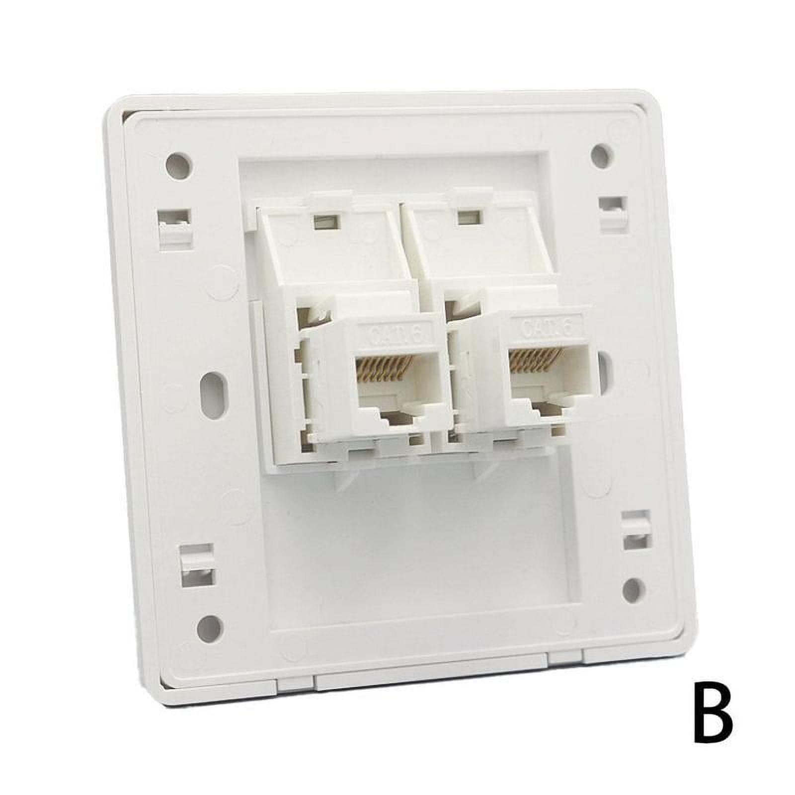 Wall outlet NCAC-FS-SMB2 Wall outlet 2port sheilded