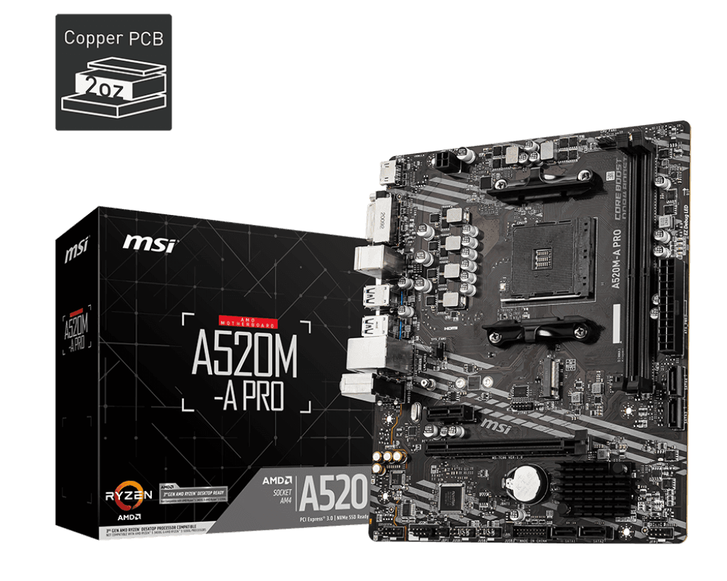 MSI A520M-A PRO 911-7C96-044