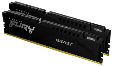 Kingston Fury Beast 64Gb KIT(KF556C36BBEK2-64) DDR5 64Gb(2x32Gb) 5600 MT/s