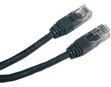 Gembird PP12-0.5M/BK 5e network cable