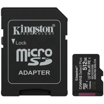 Kingston SDCS2 512Gb (U1 UHS-I V10) MicroSD/XC