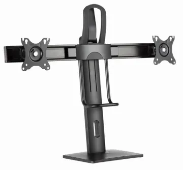 Gembird MS-D2-01 two monitors VESA Arm stand Swivel, Tilt and Rotation
