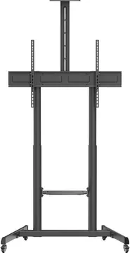 Gembird TVS-100T-01 Motorized height adjustable TV floor stand with caster wheels