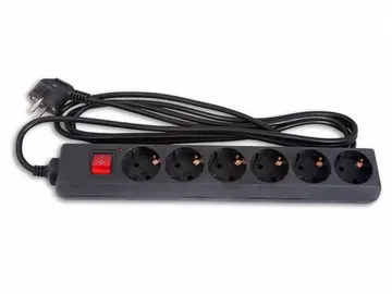 Gembird SPG6-B-15PPB network filter 6 sockets (վարդակ)